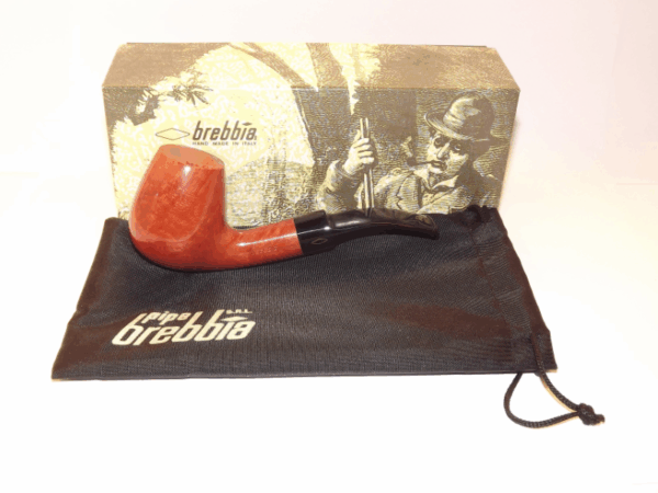 Brebbia pipa SerieX 839 Bent Brandy - Image 5