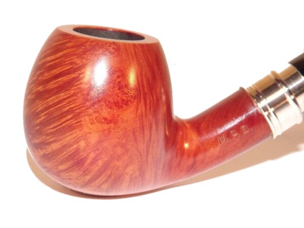 Brebbia pipa Sterling Ambra 834 Bent Apple - Image 3