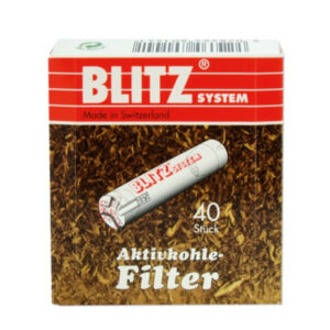 Pipafilter aktivszenes (9mm) - 40db Blitz
