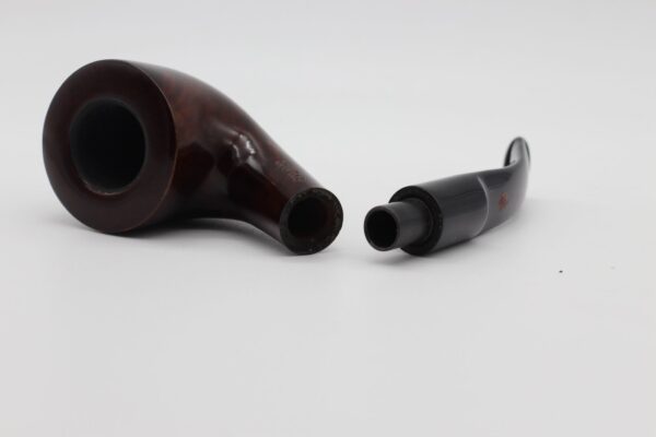 Lorenzo pipa Filtro 250 Walnut Polish Bent Dublin - Image 4