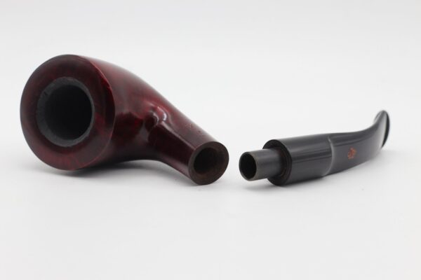 Lorenzo pipa Filtro 250 Red Polish Bent Dublin - Image 4