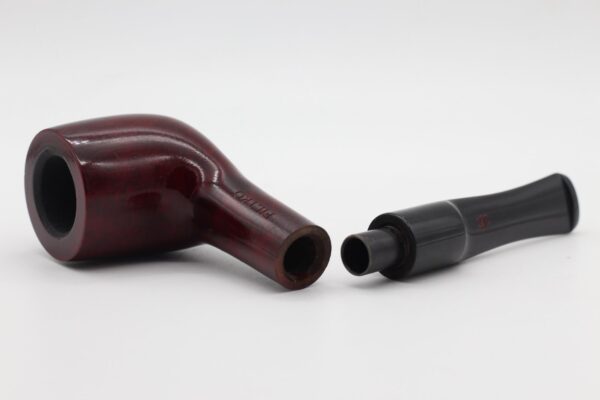 Lorenzo pipa Filtro 420 Red Polish Billiard - Image 4