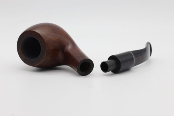 Lorenzo pipa Filtro 312 Walnut Matt Bent Apple - Image 4