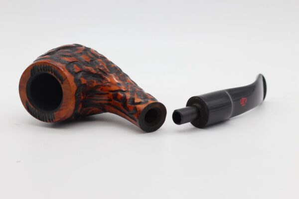 Lorenzo pipa Filtro 311P Rustic Bent Egg 6M - Image 4