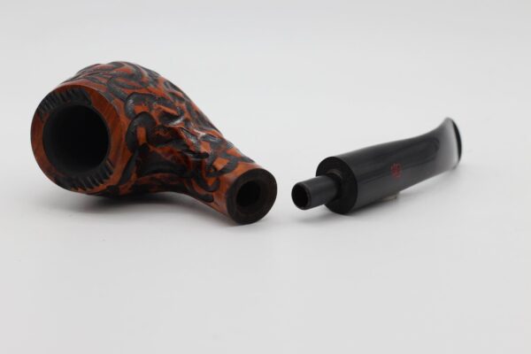 Lorenzo pipa Filtro 220P Rustic Bent 6M - Image 4