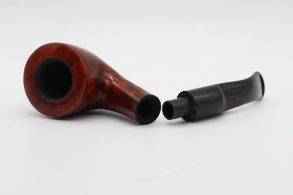 Lorenzo pipa Filtro 250 Brown Polish Bent Dublin - Image 4