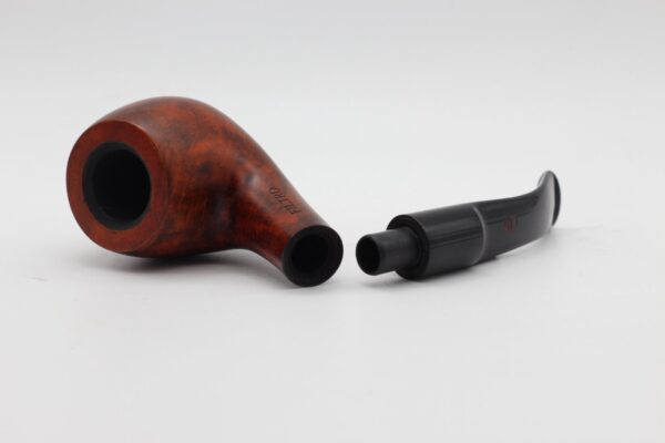 Lorenzo pipa Filtro 312 Brown Matt Bent Apple - Image 4
