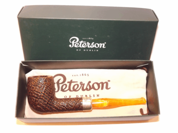 Peterson pipa Tan Sandblasted Spigot 106 F-lip - Image 6
