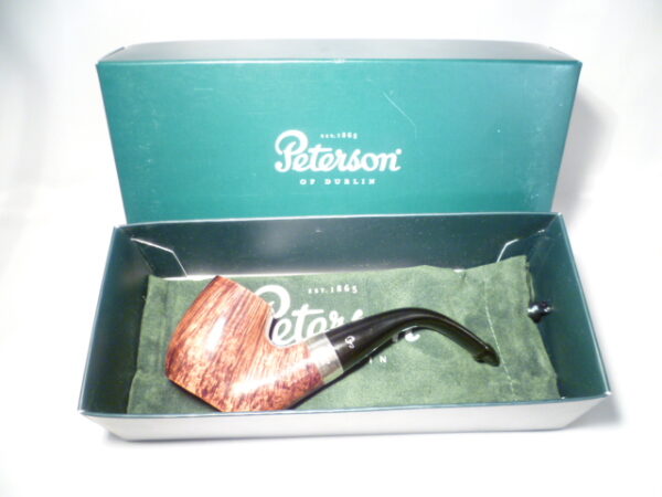 Peterson pipa Flame Grain 304 P-lip Bent - Image 4