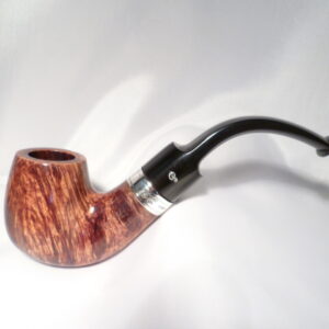 Peterson pipa Flame Grain 221 P-lip Bent