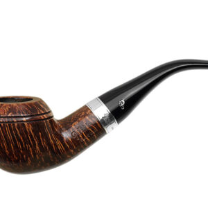 Peterson pipa Flame Grain 999 P-lip Bent Rhodesian