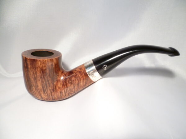 Peterson pipa Flame Grain 01 P-lip Bent - Image 2