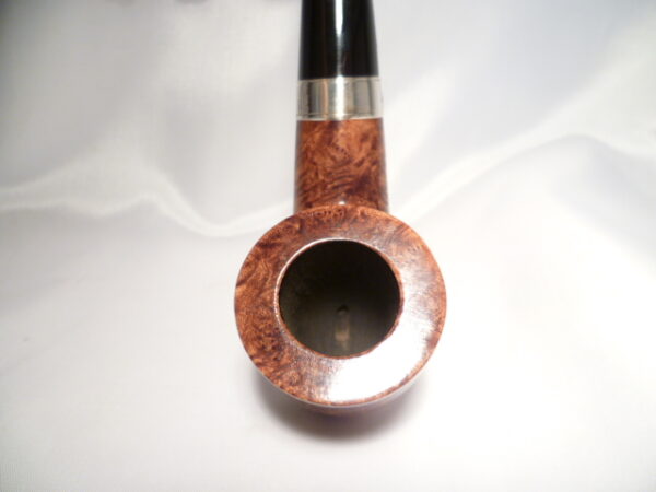 Peterson pipa Flame Grain 01 P-lip Bent - Image 3