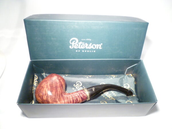 Peterson pipa Irish Whiskey 68 P-lip Bent Egg - Image 3
