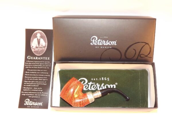 Peterson pipa Spigot Silver 304 Natural F-lip - Image 3