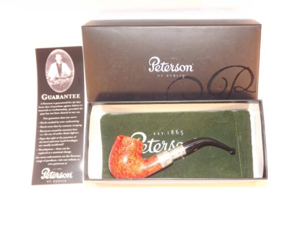 Peterson pipa Spigot Silver 69 Natural F-lip - Image 8