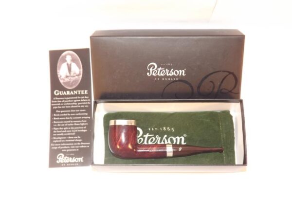 Peterson pipa Silver Cap 106 Dark F-lip - Image 7