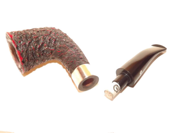 Peterson pipa Sherlock Holmes Mycroft Rustic F-lip - Image 6