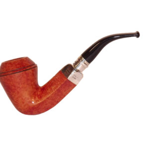 Peterson pipa Spigot Silver XL26 Natural Bent Bulldog