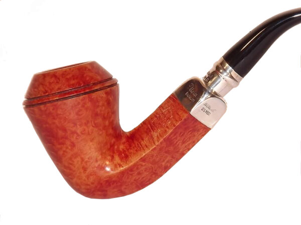 Peterson pipa Spigot Silver XL26 Natural Bent Bulldog - Image 2