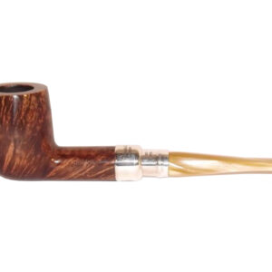 Peterson pipa Spigot Silver 106 Flame Grain F-lip
