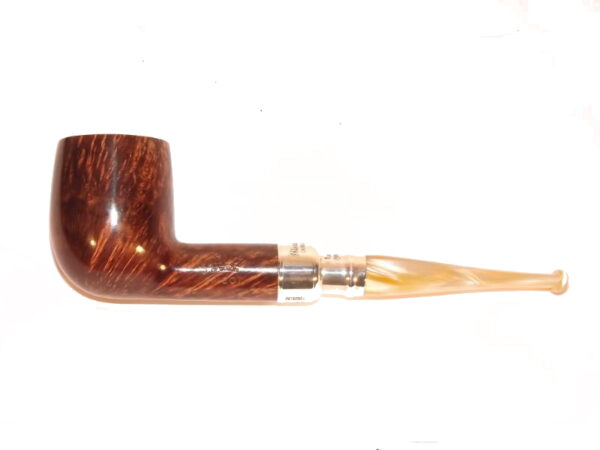 Peterson pipa Spigot Silver 106 Flame Grain F-lip - Image 2