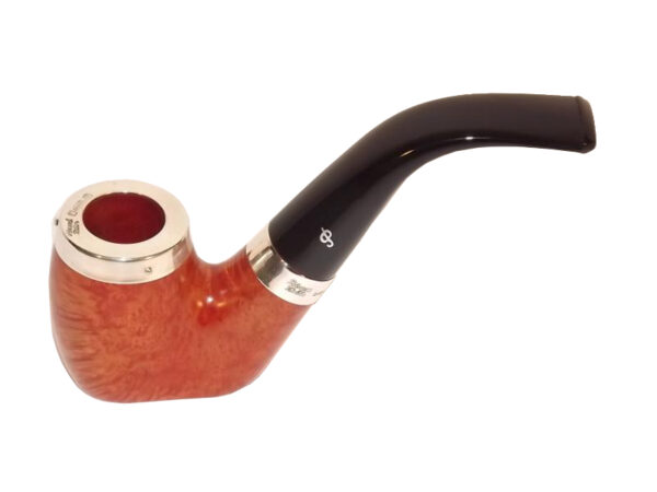 Peterson pipa Silver Cap 304 Natural F-lip - Image 2