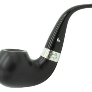 Peterson pipa Sherlock Holmes Lestrade Ebony F-lip (9 mm)