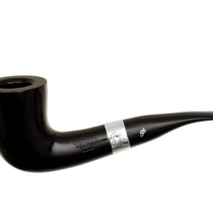 Peterson pipa Sherlock Holmes Mycroft Ebony F-lip (9 mm)