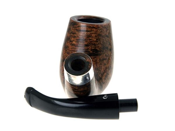 Peterson pipa Sherlock Holmes Gregson Black and White P-lip (9 mm) - Image 3