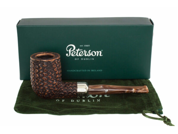 Peterson pipa Derry B56 Rustic F-lip - Image 6