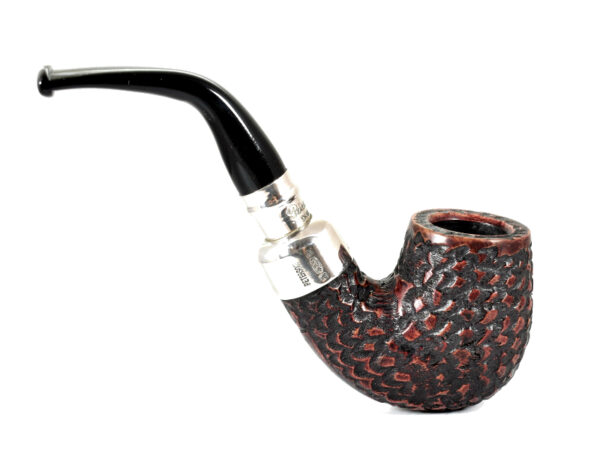 Peterson pipa Spigot Silver X220 Rustic F-lip - Image 2