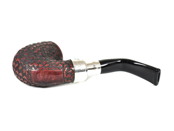 Peterson pipa Spigot Silver X220 Rustic F-lip - Image 3