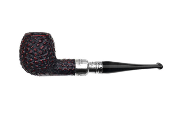 Peterson pipa Spigot Silver 87 Rustic F-lip