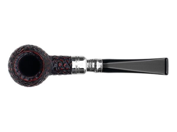 Peterson pipa Spigot Silver 87 Rustic F-lip - Image 3