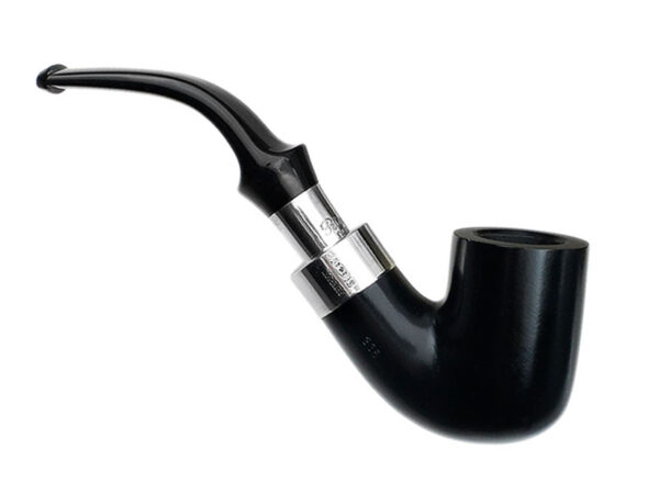 Peterson pipa Spigot Silver 338 Ebony F-lip - Image 2