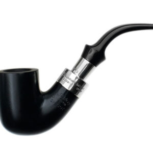 Peterson pipa Spigot Silver 338 Ebony F-lip (9 mm)