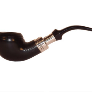 Peterson pipa Spigot Silver 999 Ebony F-lip