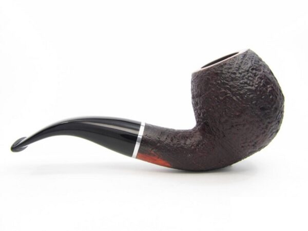 Stanwell pipa Relief 185 Black Sand - Image 2