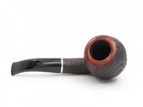 Stanwell pipa Relief 185 Black Sand - Image 3