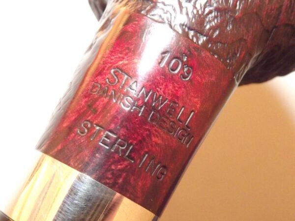 Stanwell pipa Sterling 109 Black Sand - Image 6
