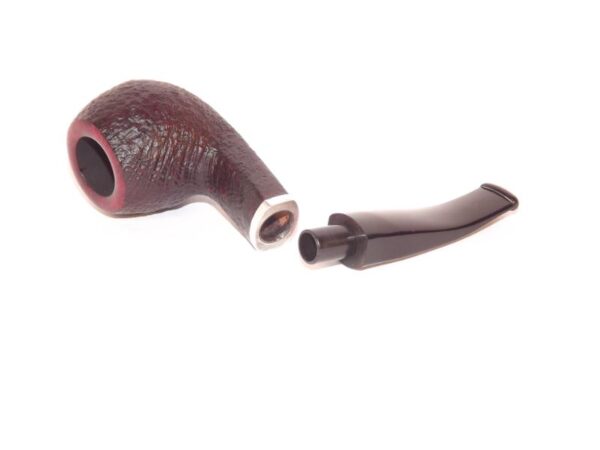 Stanwell pipa Sterling 182 Black Sand - Image 5