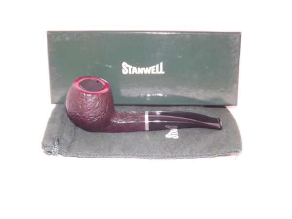 Stanwell pipa Sterling 182 Black Sand - Image 7