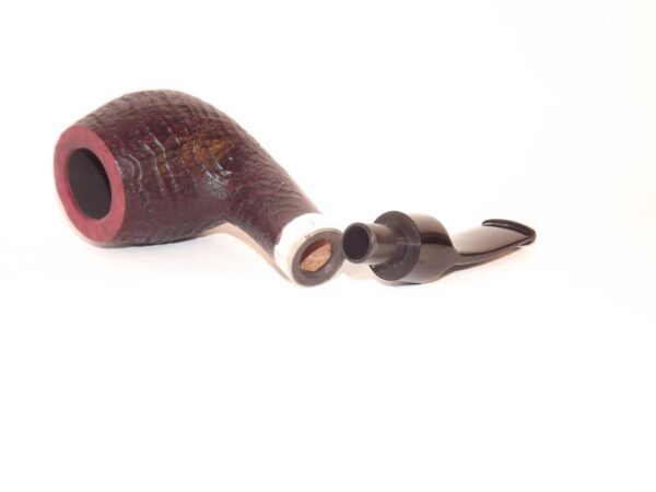 Stanwell pipa Sterling 233 Black Sand - Image 5