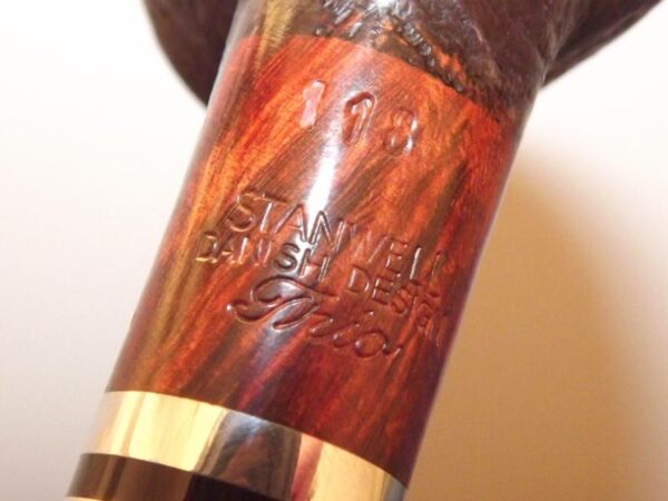 Stanwell pipa Trio 118 Black Sand - Image 6