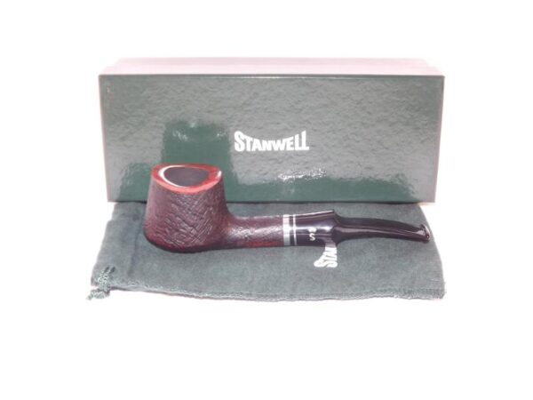Stanwell pipa Trio 118 Black Sand - Image 7