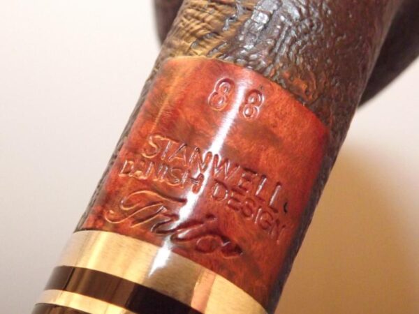 Stanwell pipa Trio 88 Black Sand - Image 6
