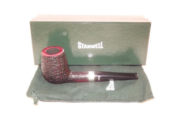 Stanwell pipa Sterling 12 Black Sand - Image 7