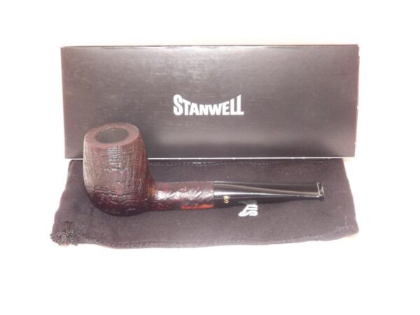 Stanwell pipa De Luxe 12 Black Sand - Image 7