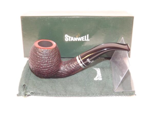 Stanwell pipa Trio 185 Black Sand - Image 7